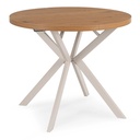 LUGO ausziehbarer Tisch 90-190 cm Eiche/Kaschmir
