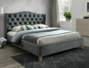 Bett aus Aspen-Samt