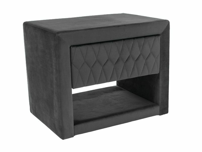 [AZURROVSNSZ] Nachttisch aus Azurro-Samt