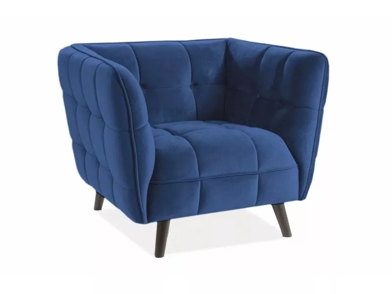[CASTELLO1V86] Castello Velvet 1 Sessel