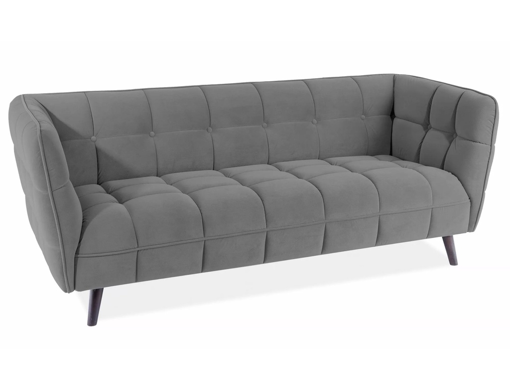 [CASTELLO3V14] Castello Velvet 3 Sofa