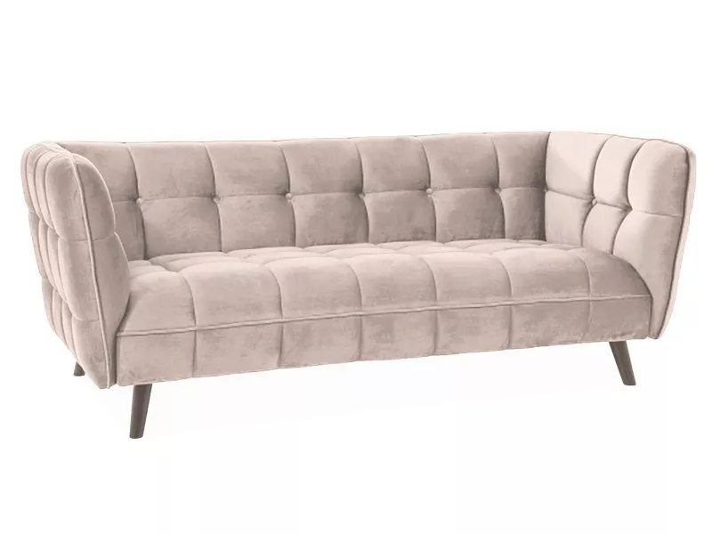 [CASTELLO3V28] Castello Velvet 3 Sofa