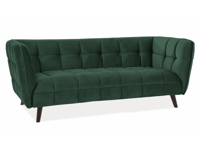 [CASTELLO3V78] Castello Velvet 3 Sofa