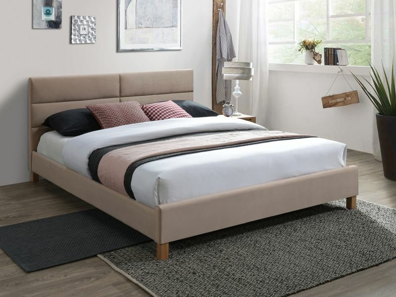 [SIERRAV160BED] Sierra Velvet-Bett