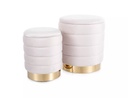 Britta Velvet Pouffe (Set)