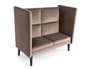 Clubsofa Lotos 2 aus Samt